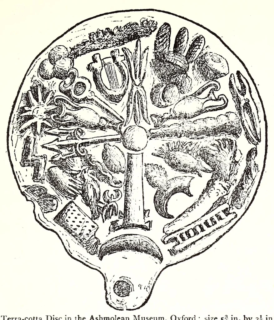 An illustration from Horns of honour, and other studies in the by-ways of archaeology, 1900, leaf 301