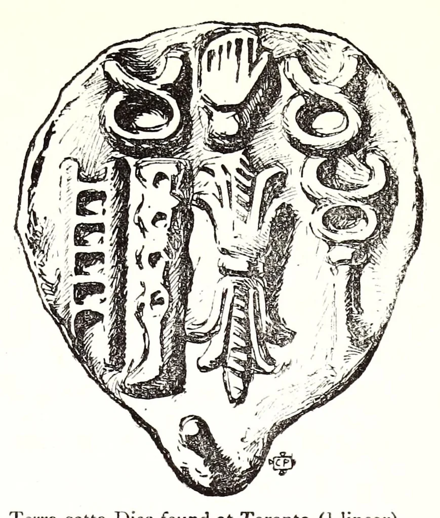 An illustration from Horns of honour, and other studies in the by-ways of archaeology, 1900, leaf 313