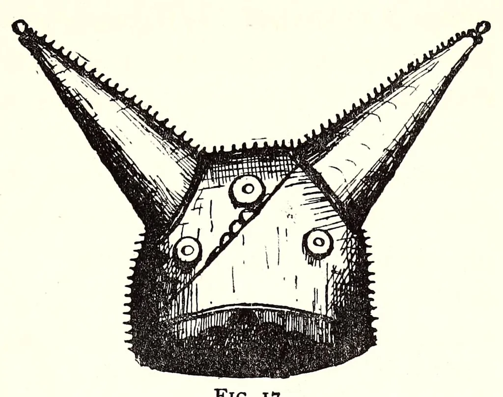 An illustration from Horns of honour, and other studies in the by-ways of archaeology, 1900, leaf 55