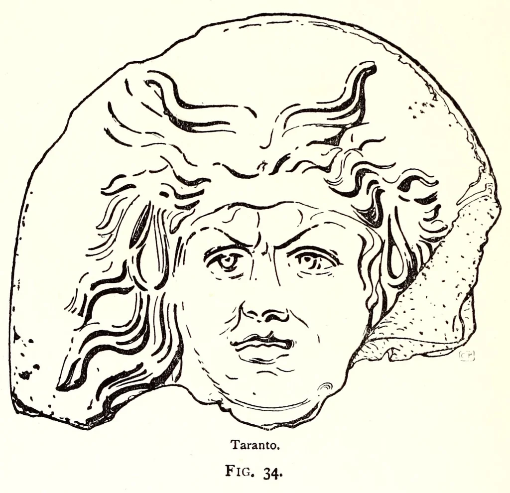 An illustration from Horns of honour, and other studies in the by-ways of archaeology, 1900, leaf 86