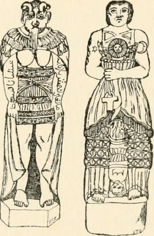 An illustration from Horns of honour : and other studies in the by-ways of archaeology, 1900, leaf 146