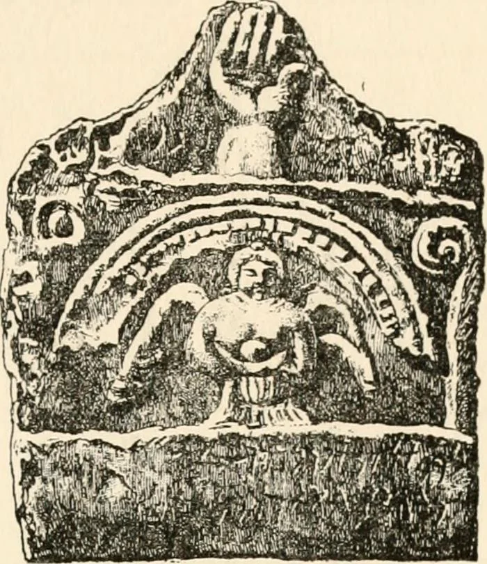 An illustration from Horns of honour : and other studies in the by-ways of archaeology, 1900, leaf 180