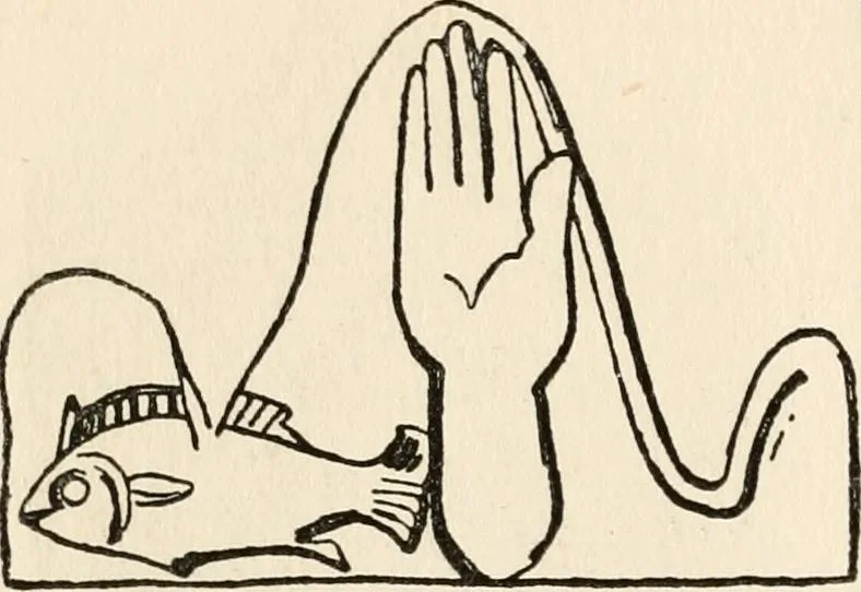 An illustration from Horns of honour : and other studies in the by-ways of archaeology, 1900, leaf 181