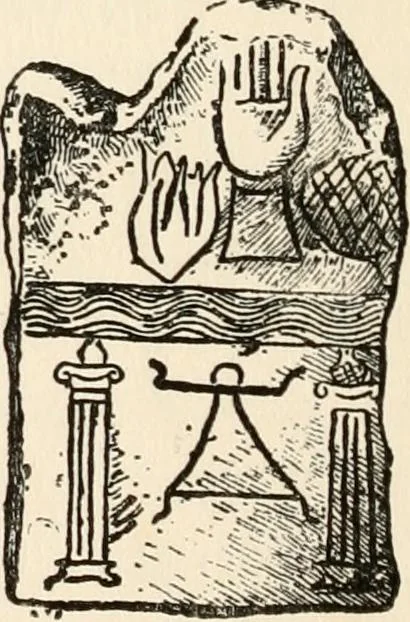 An illustration from Horns of honour : and other studies in the by-ways of archaeology, 1900, leaf 181