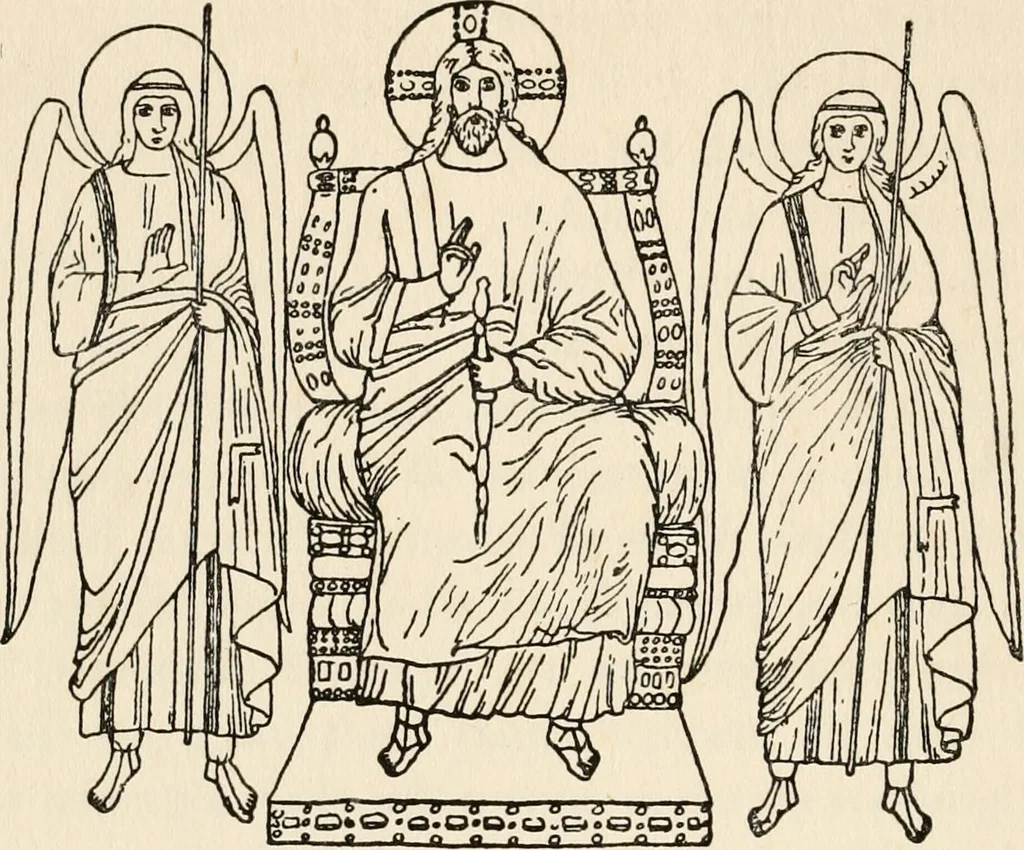 An illustration from Horns of honour : and other studies in the by-ways of archaeology, 1900, leaf 185