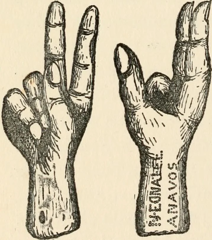 An illustration from Horns of honour : and other studies in the by-ways of archaeology, 1900, leaf 211