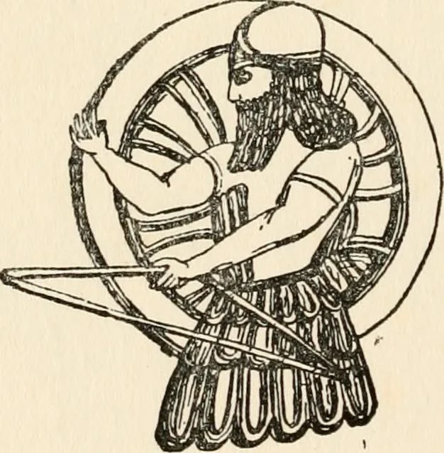 An illustration from Horns of honour : and other studies in the by-ways of archaeology, 1900, leaf 213