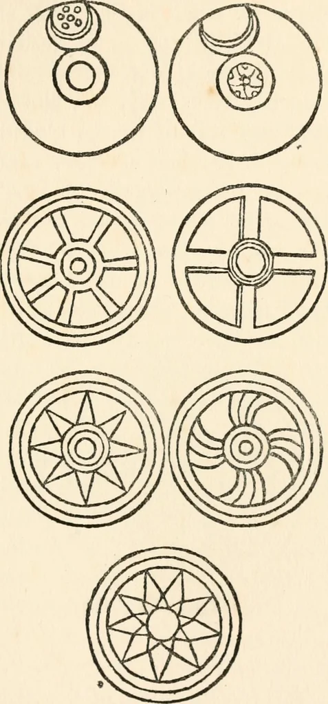 An illustration from Horns of honour : and other studies in the by-ways of archaeology, 1900, leaf 214