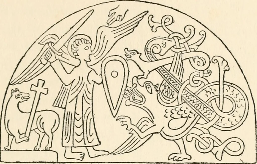 An illustration from Horns of honour : and other studies in the by-ways of archaeology, 1900, leaf 218