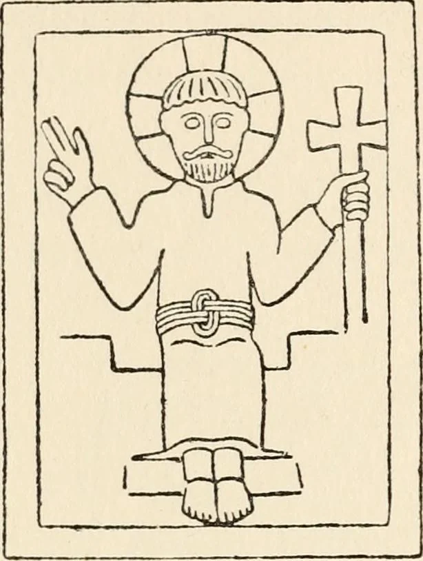 An illustration from Horns of honour : and other studies in the by-ways of archaeology, 1900, leaf 219