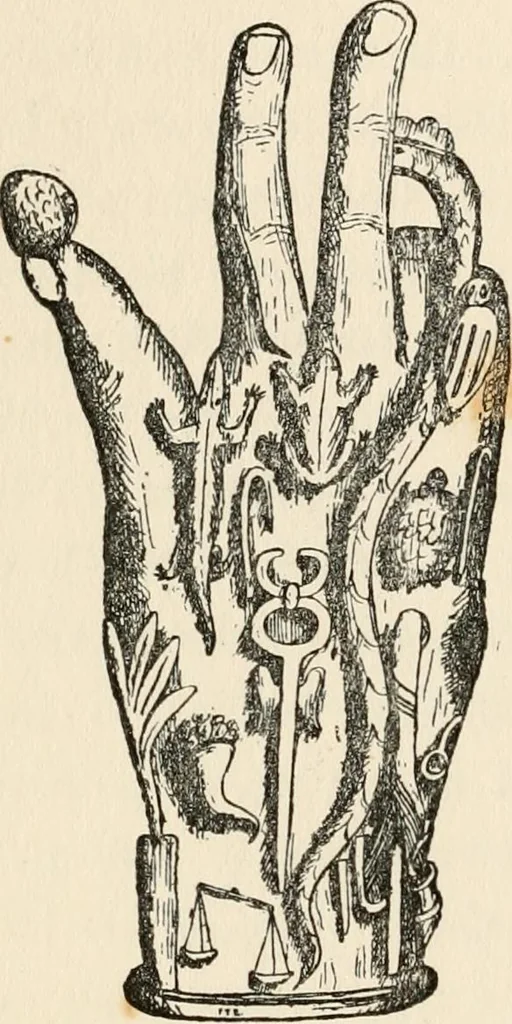 An illustration from Horns of honour : and other studies in the by-ways of archaeology, 1900, leaf 229