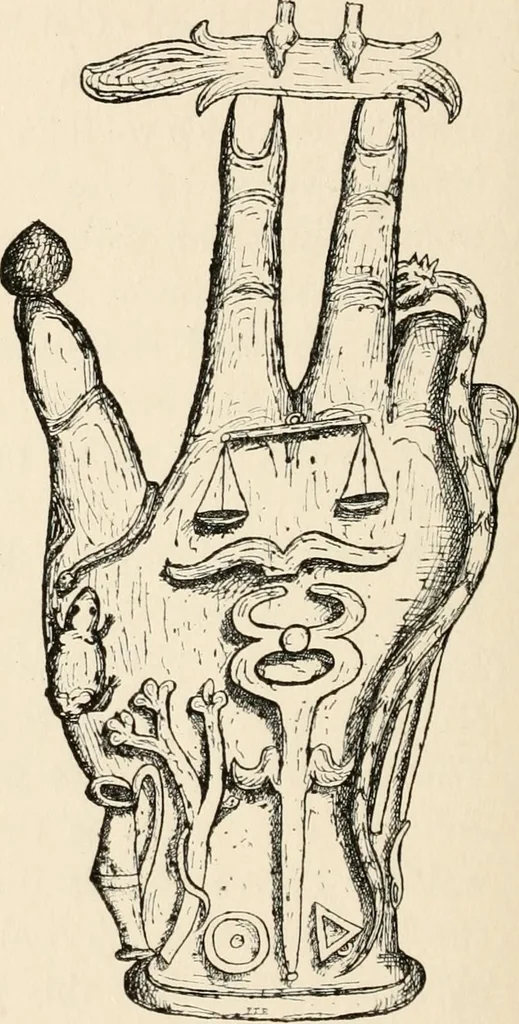 An illustration from Horns of honour : and other studies in the by-ways of archaeology, 1900, leaf 249