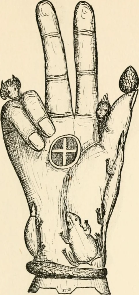 An illustration from Horns of honour : and other studies in the by-ways of archaeology, 1900, leaf 254