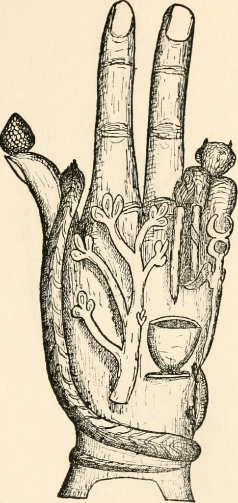 An illustration from Horns of honour : and other studies in the by-ways of archaeology, 1900, leaf 254