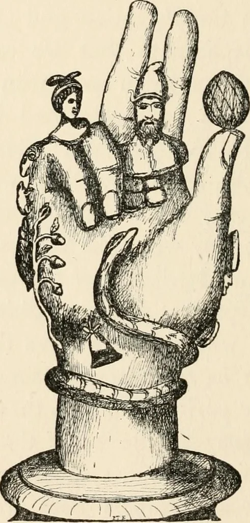 An illustration from Horns of honour : and other studies in the by-ways of archaeology, 1900, leaf 261