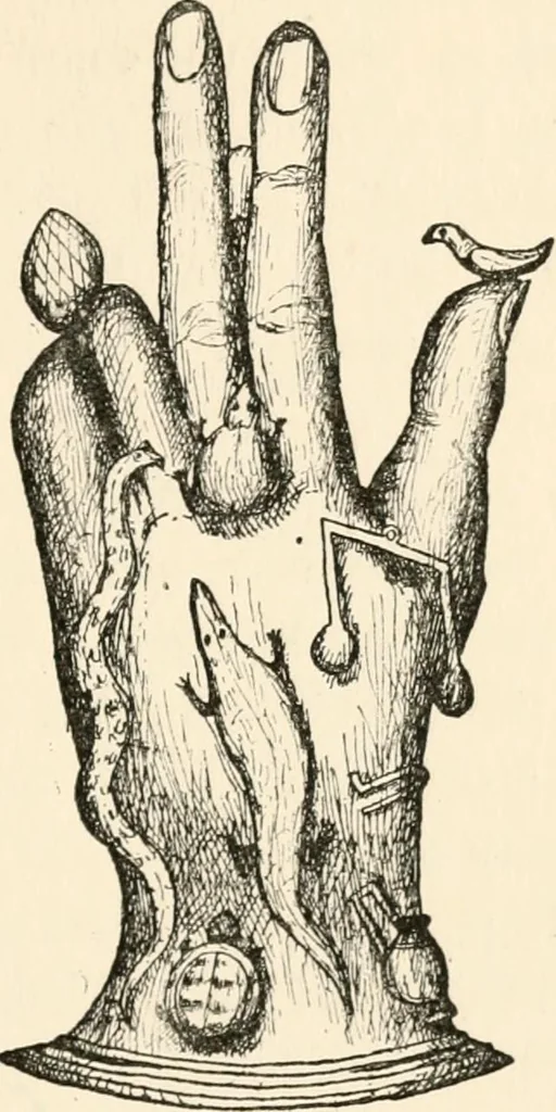 An illustration from Horns of honour : and other studies in the by-ways of archaeology, 1900, leaf 266