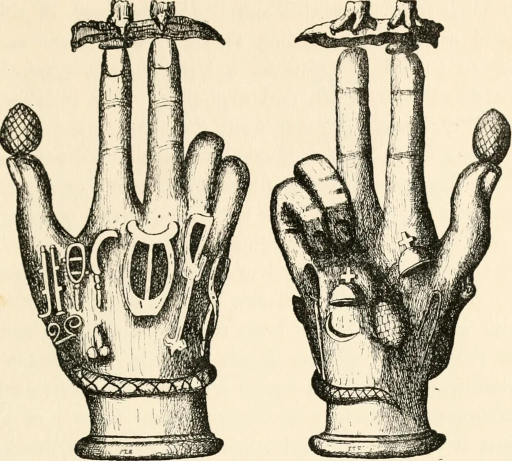 An illustration from Horns of honour : and other studies in the by-ways of archaeology, 1900, leaf 268