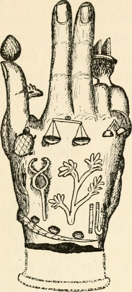 An illustration from Horns of honour : and other studies in the by-ways of archaeology, 1900, leaf 270