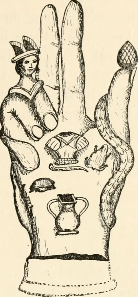 An illustration from Horns of honour : and other studies in the by-ways of archaeology, 1900, leaf 270