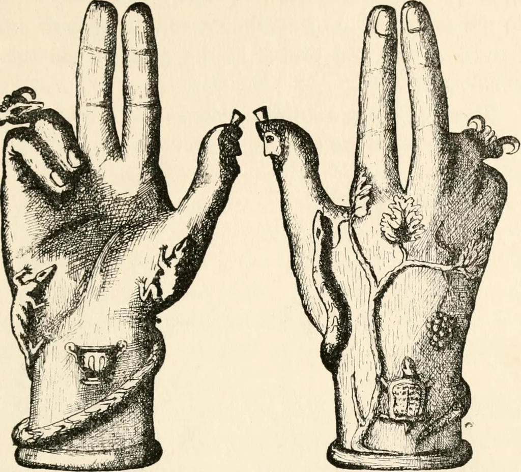 An illustration from Horns of honour : and other studies in the by-ways of archaeology, 1900, leaf 272