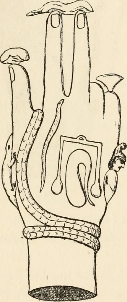 An illustration from Horns of honour : and other studies in the by-ways of archaeology, 1900, leaf 273