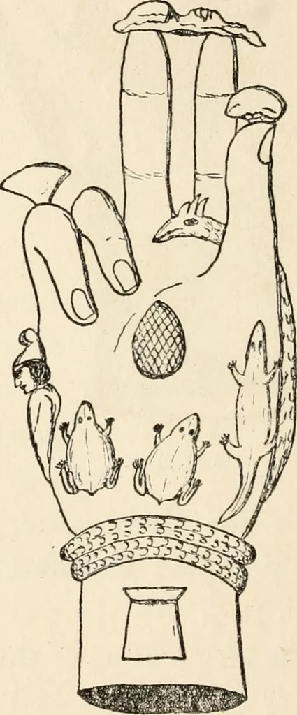 An illustration from Horns of honour : and other studies in the by-ways of archaeology, 1900, leaf 273