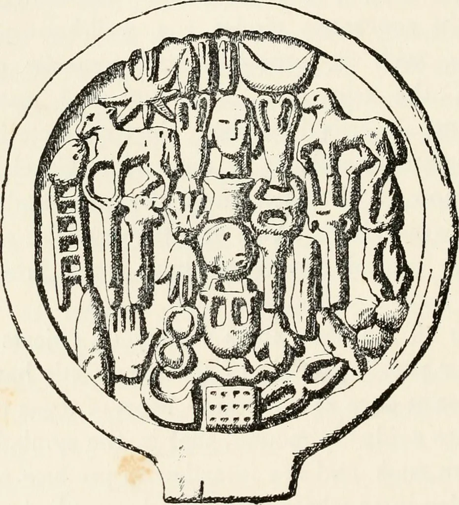 An illustration from Horns of honour : and other studies in the by-ways of archaeology, 1900, leaf 291