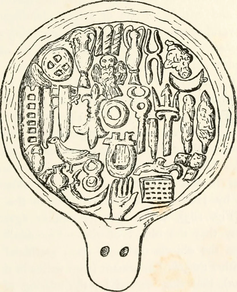An illustration from Horns of honour : and other studies in the by-ways of archaeology, 1900, leaf 292