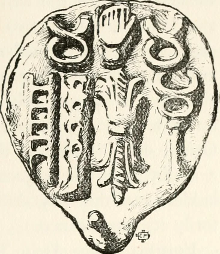 An illustration from Horns of honour : and other studies in the by-ways of archaeology, 1900, leaf 308
