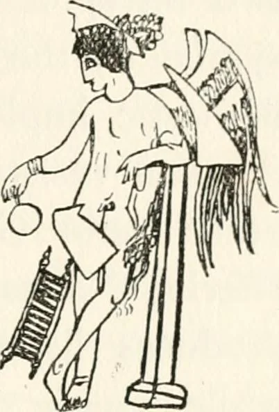 An illustration from Horns of honour : and other studies in the by-ways of archaeology, 1900, leaf 312