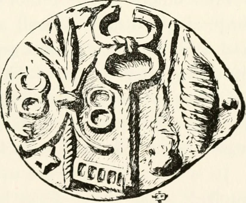 An illustration from Horns of honour : and other studies in the by-ways of archaeology, 1900, leaf 314