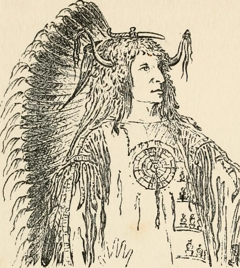 An illustration from Horns of honour : and other studies in the by-ways of archaeology, 1900, leaf 37