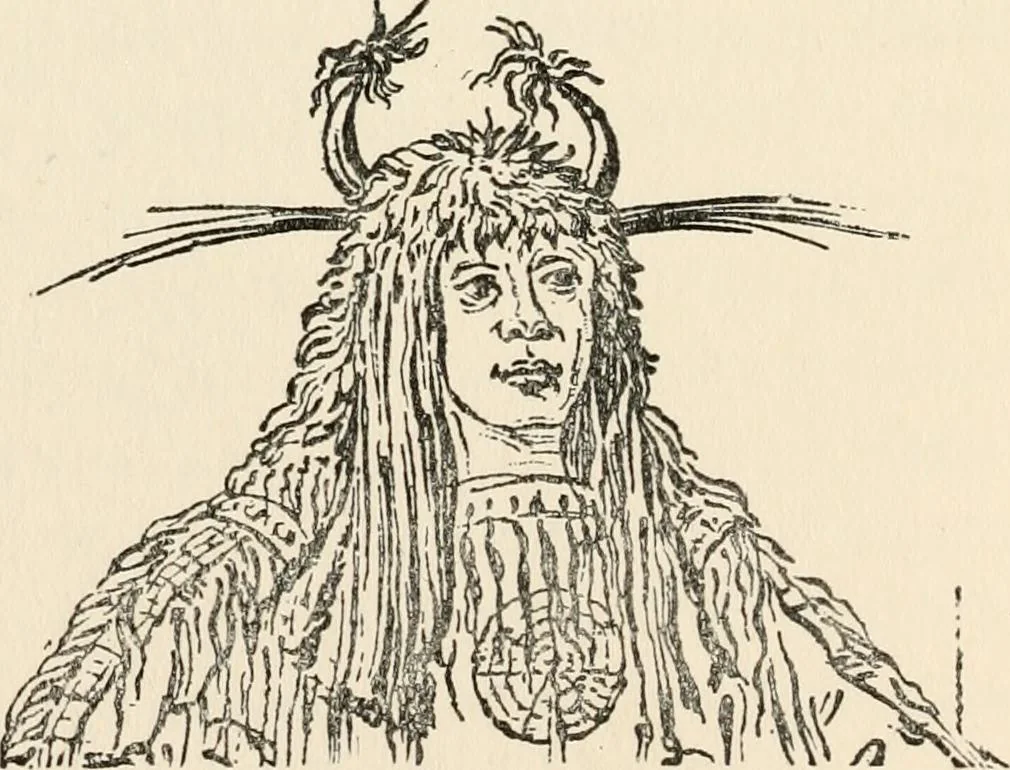An illustration from Horns of honour : and other studies in the by-ways of archaeology, 1900, leaf 37