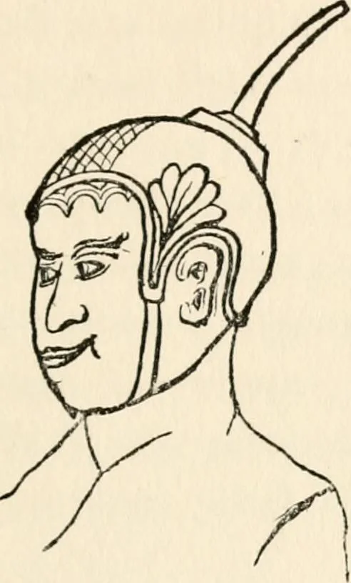 An illustration from Horns of honour : and other studies in the by-ways of archaeology, 1900, leaf 42