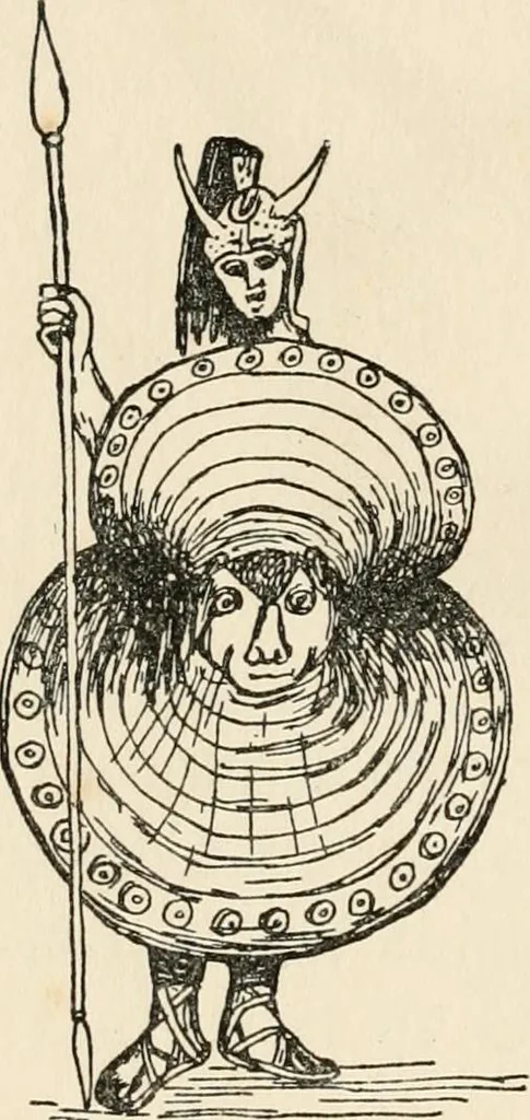 An illustration from Horns of honour : and other studies in the by-ways of archaeology, 1900, leaf 51