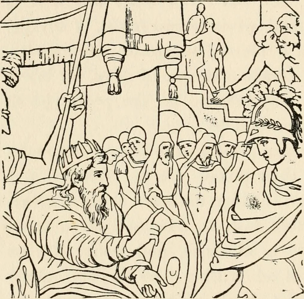 An illustration from Horns of honour : and other studies in the by-ways of archaeology, 1900, leaf 57