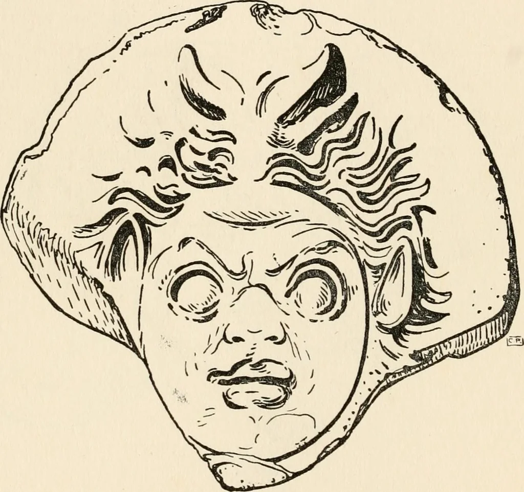 An illustration from Horns of honour : and other studies in the by-ways of archaeology, 1900, leaf 83