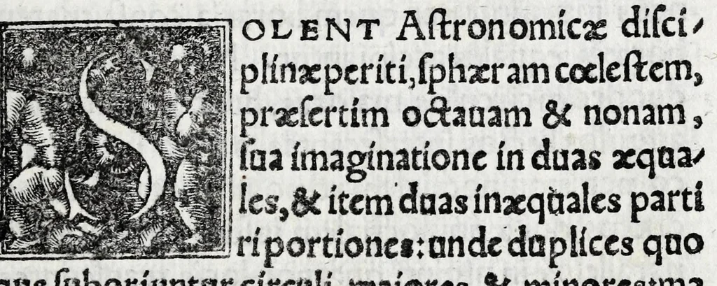 An illustration from Horologiographia, 1533, leaf 63