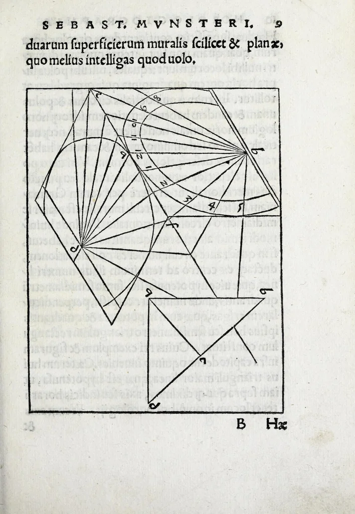 An illustration from Horologiographia, 1533, leaf 71