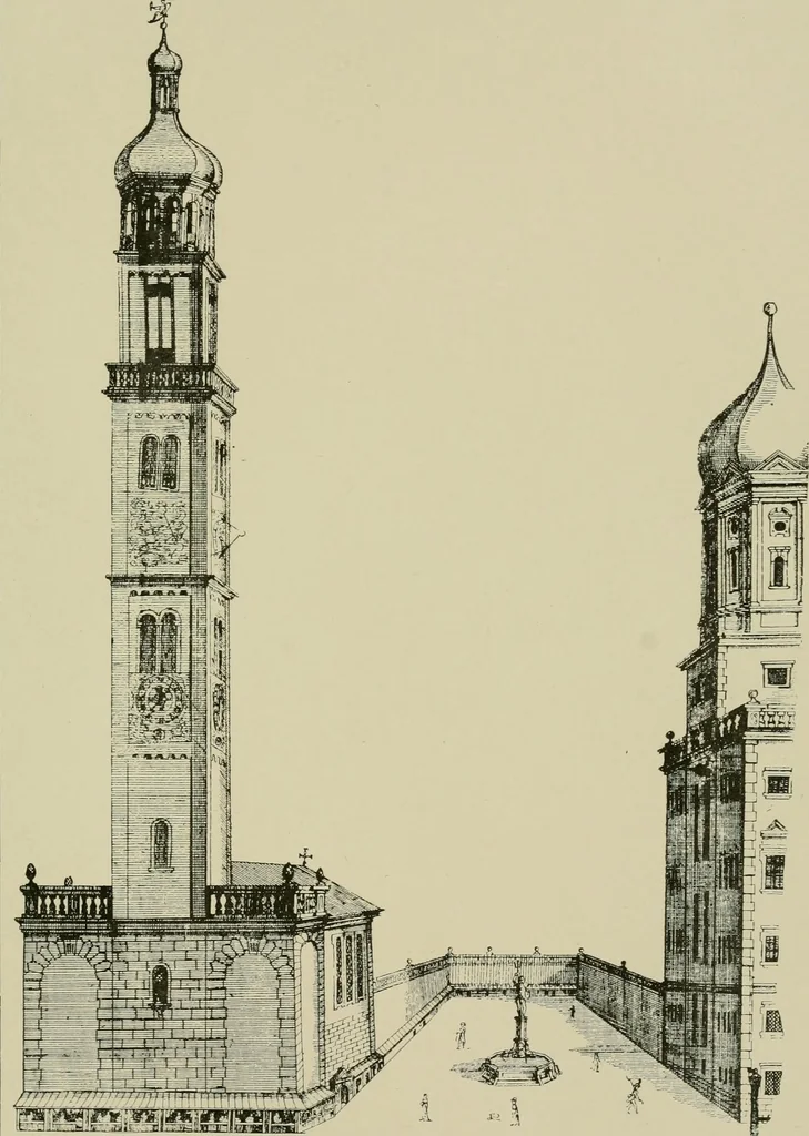 An illustration from Horologium Achaz, Christophorus Schissler, artifex, 1895, leaf 22