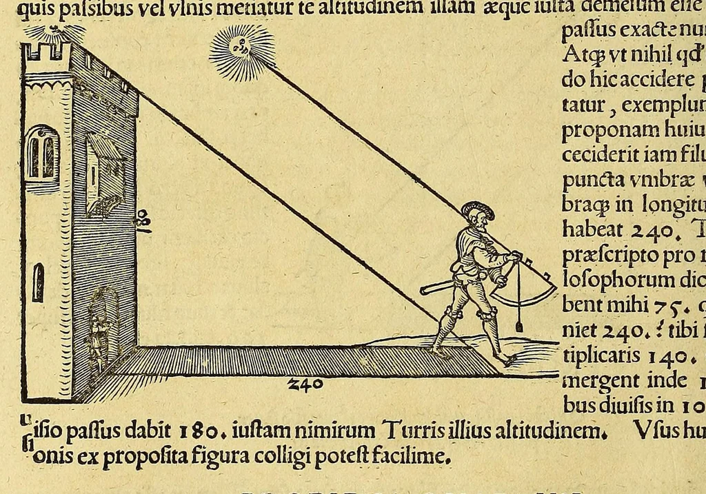 An illustration from Horoscopion Apiani generale dignoscendis horis cuiuscumque generis aptissimum ... nunc ab illo primum [et] inuentum [et] æditum ., 1533, leaf 30