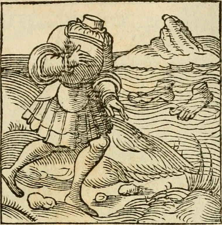 An illustration from Horou Apollonos neiloou Hieroglyphika = Ori Apollinis niliaci, De sacris notis & sculpturis libri duo, 1551, leaf 106