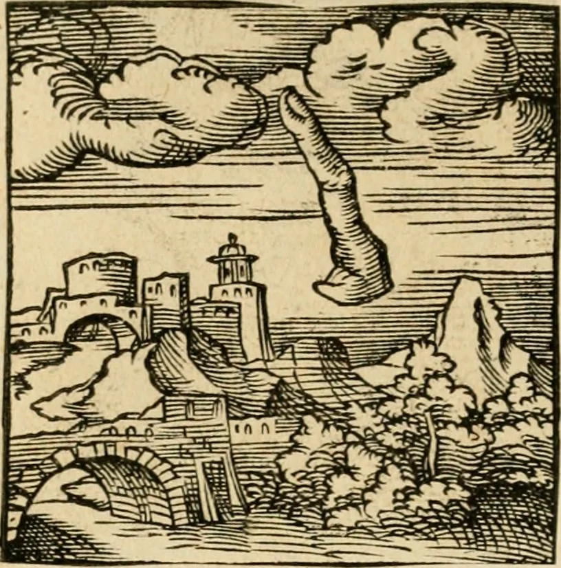 An illustration from Horou Apollonos neiloou Hieroglyphika = Ori Apollinis niliaci, De sacris notis & sculpturis libri duo, 1551, leaf 133