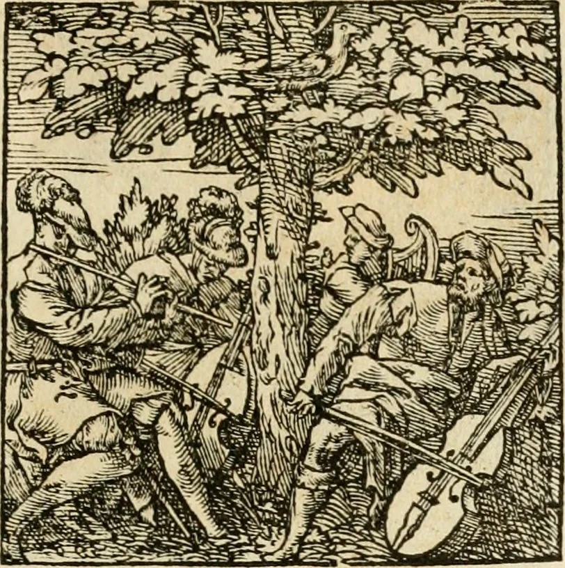 An illustration from Horou Apollonos neiloou Hieroglyphika = Ori Apollinis niliaci, De sacris notis & sculpturis libri duo, 1551, leaf 174