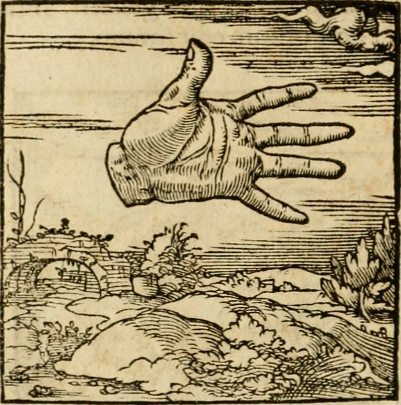 An illustration from Horou Apollonos neiloou Hieroglyphika = Ori Apollinis niliaci, De sacris notis & sculpturis libri duo, 1551, leaf 239