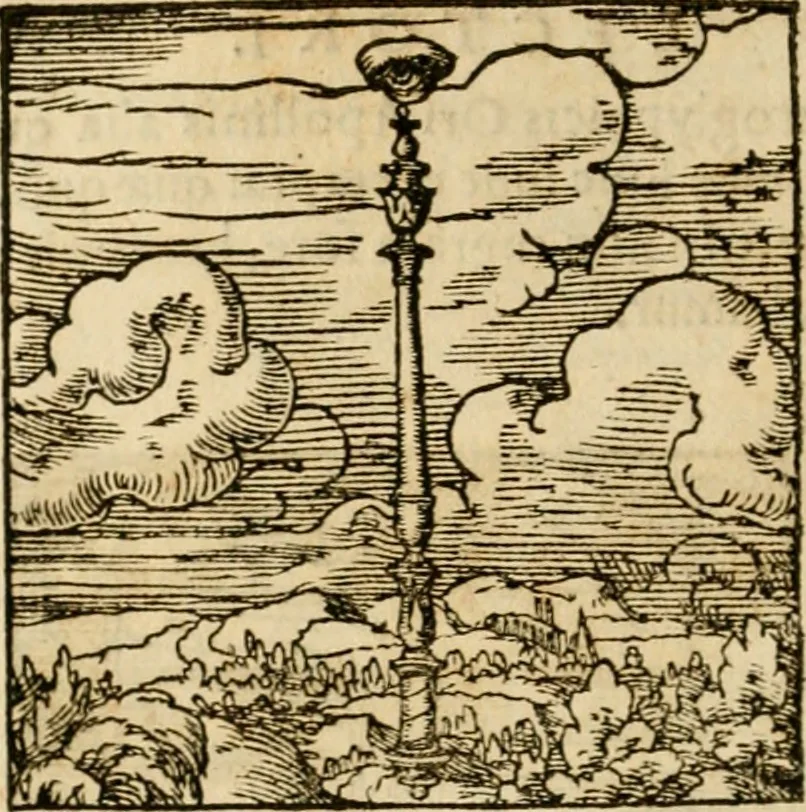 An illustration from Horou Apollonos neiloou Hieroglyphika = Ori Apollinis niliaci, De sacris notis & sculpturis libri duo, 1551, leaf 241