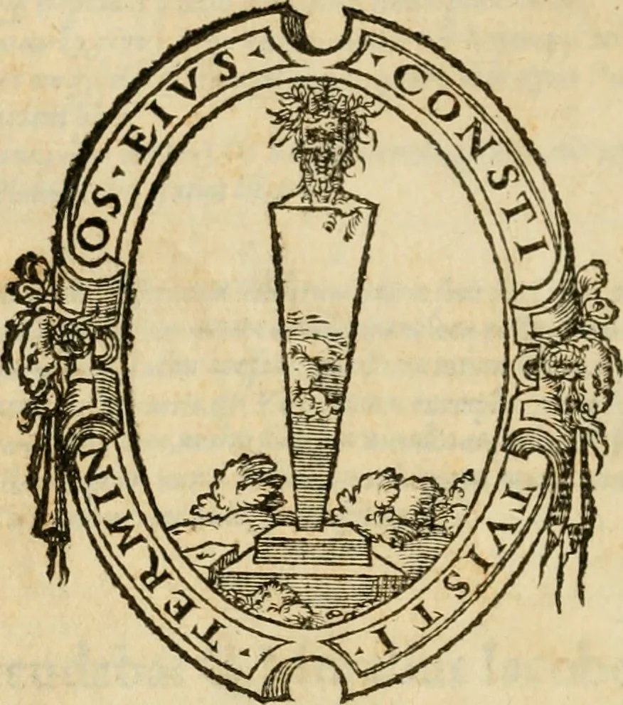 An illustration from Horou Apollonos neiloou Hieroglyphika = Ori Apollinis niliaci, De sacris notis & sculpturis libri duo, 1551, leaf 267