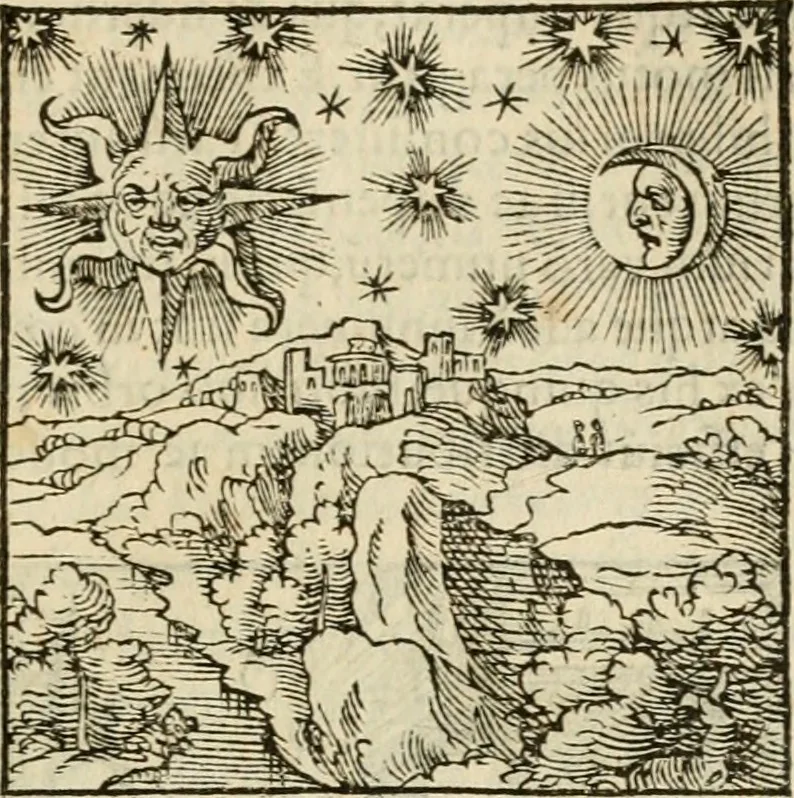 An illustration from Horou Apollonos neiloou Hieroglyphika = Ori Apollinis niliaci, De sacris notis & sculpturis libri duo, 1551, leaf 48