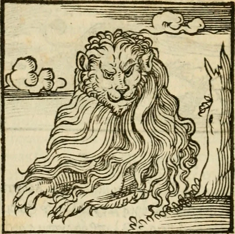 An illustration from Horou Apollonos neiloou Hieroglyphika = Ori Apollinis niliaci, De sacris notis & sculpturis libri duo, 1551, leaf 57