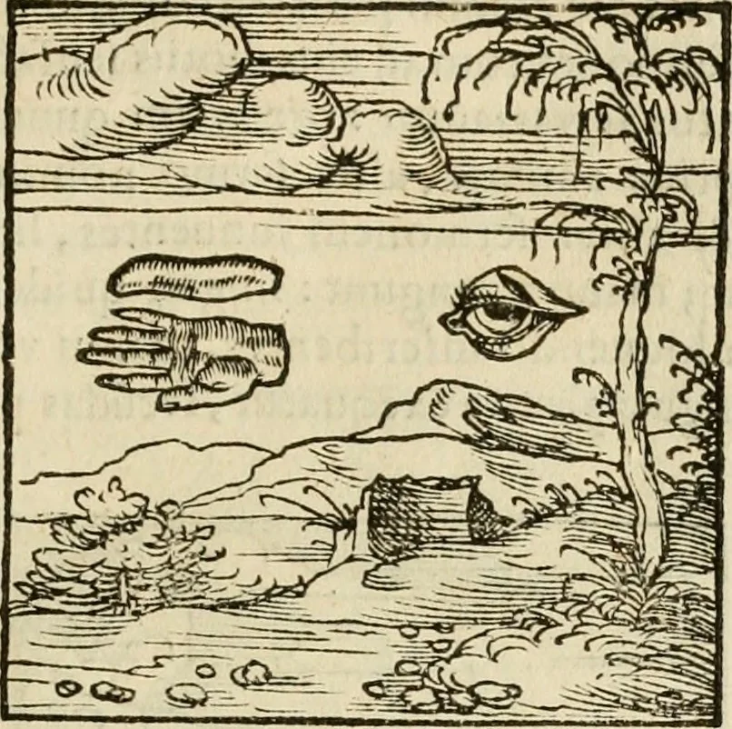 An illustration from Horou Apollonos neiloou Hieroglyphika = Ori Apollinis niliaci, De sacris notis & sculpturis libri duo, 1551, leaf 68